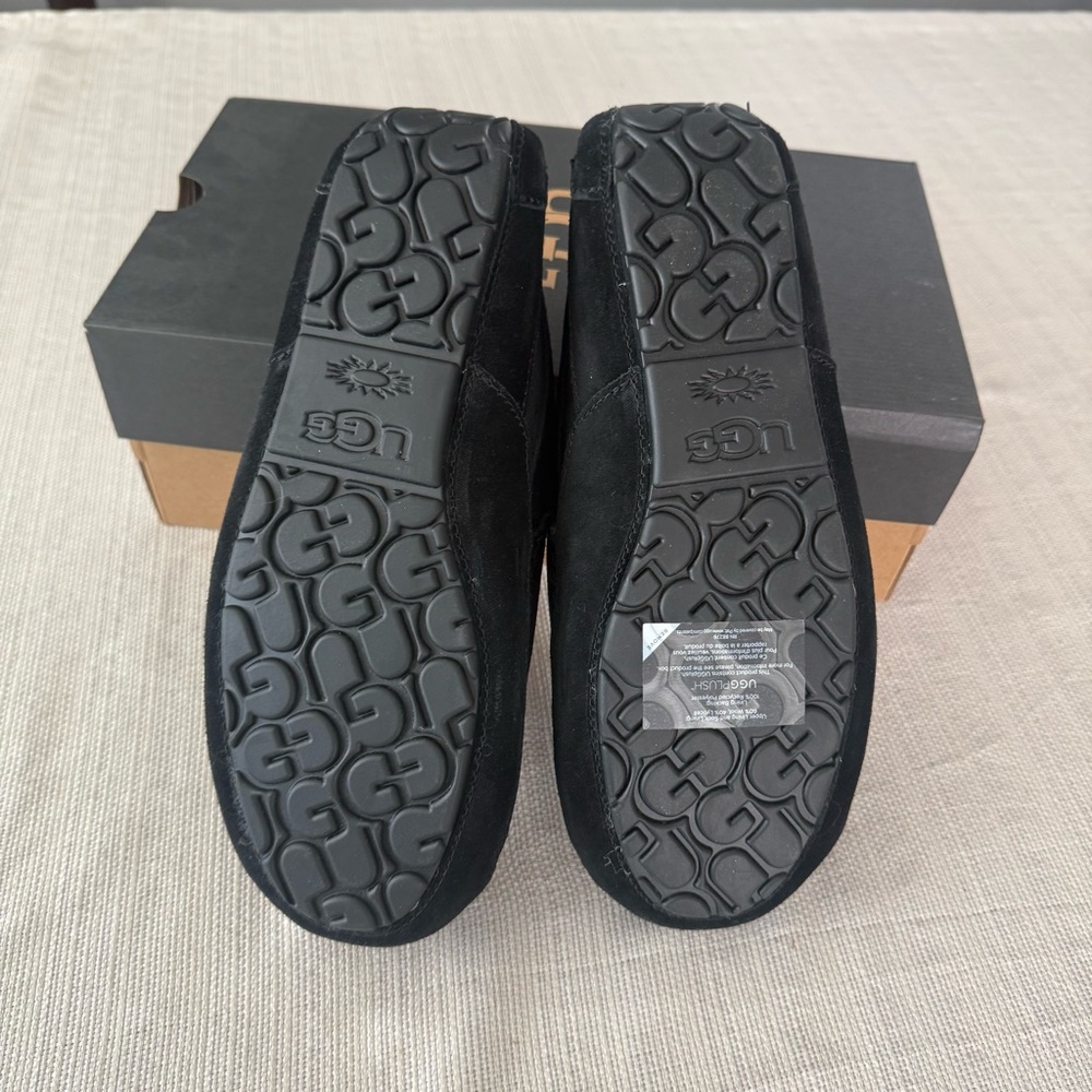 UGG MENS ASCOT suede SLIPPERS - Picture 7 of 10